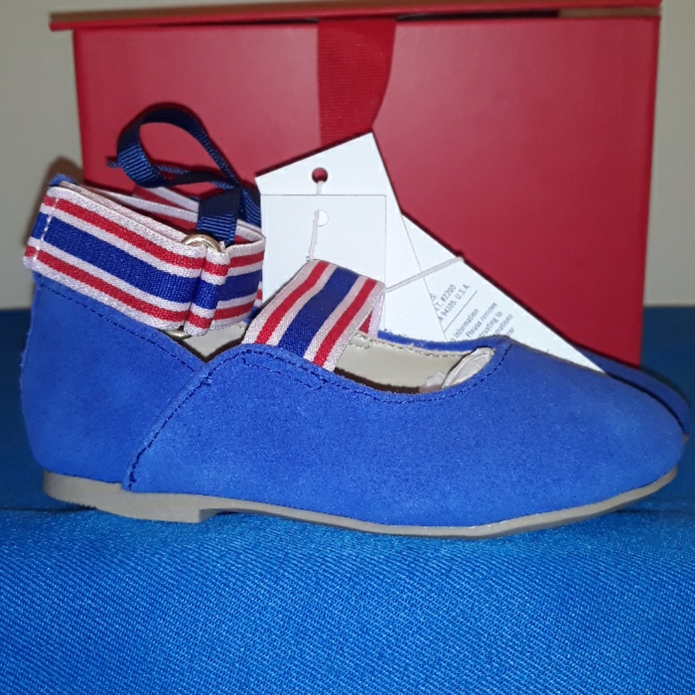 JANIE & JACK ROYAL BLUE SHOES